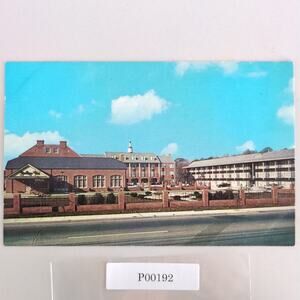 Vintage Heritage Inn Williamsburg Virginia Postcard 1967 Brick Hotel